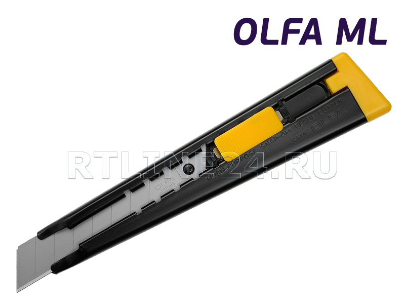 Монтажный нож Olfa ol-ml. Нож Olfa, 18 мм, ol-ml. Нож Olfa 18 мм. Нож строительный, Olfa, ol-ml. Лезвия olfa 18