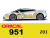 201 г / ORACAL 951 / 1,26 м*50м