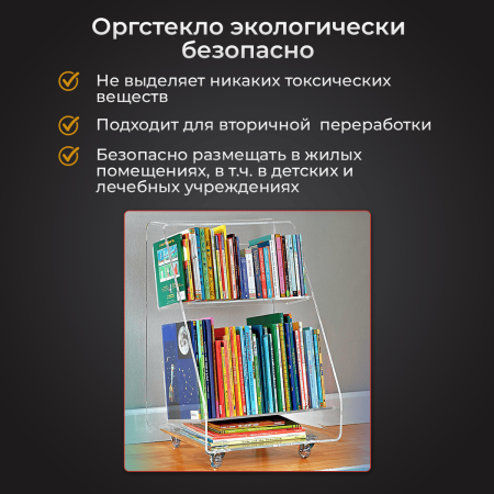 Оргстекло прозрачное 1,8 мм Acryma 1,25 х 2,05 м для витрин и рекламных стендов