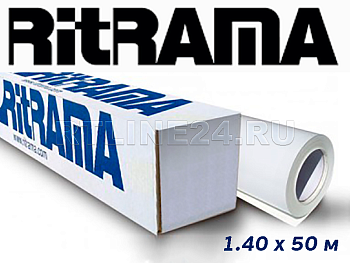 белая глянцевая пленка / ritrama / 1,40*50 м