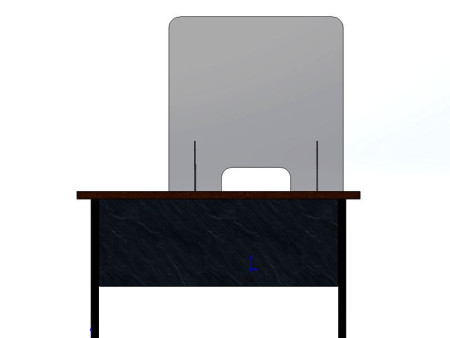 мобильный барьер из монолитного поликарбоната mv по вашим размерам