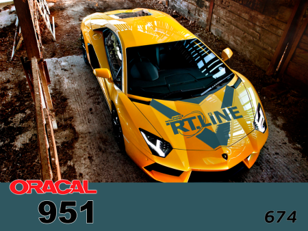 674 г / ORACAL 951 / 1,26 м*50м