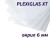 Лист акрила 6 мм белый Plexiglas XT 2,05 х 3,05 м