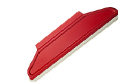 Ракель Vitralux красный/ с резиновым краем/ 200х54 мм