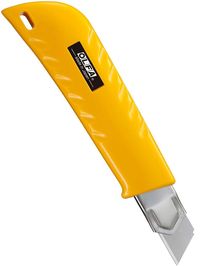 Нож OLFA | OL-L-1 | выдвижное лезвие эргономичный | лезвие 18 мм