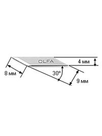 4 мм | Лезвия OLFA | OL-KB-3 | перовое с контейнером для утилизации | 30 шт